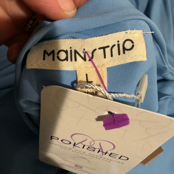 MANLY TRIP BABY BLUE DRESS! Never worn! - Picture 3 of 4